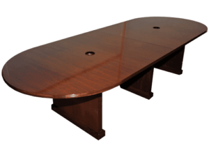 10' Racetrack Wood Veneer Conference Table