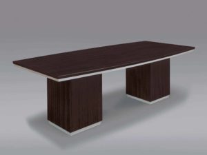 8' BOAT SHAPED CONFERENCE TABLE
