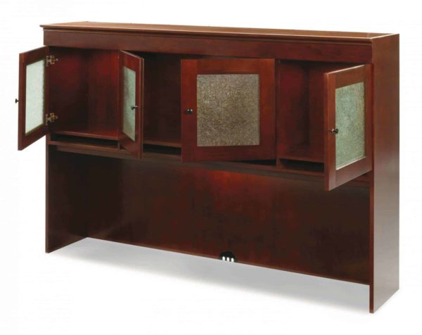 OVERHEAD STORAGE WITH CRACKLE GLASS - Image 2