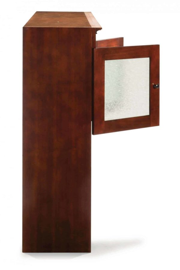 OVERHEAD STORAGE WITH CRACKLE GLASS - Image 3