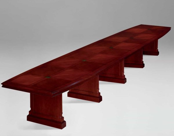 22' BOAT-SHAPED EXPENDABLE CONFERENCE TABLE 2