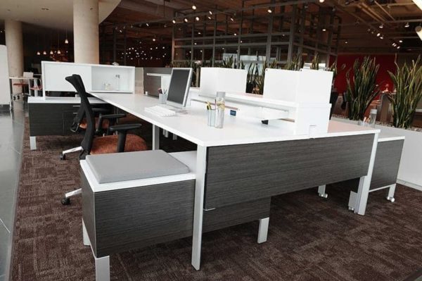 Desking System 2 Person - Bridges - Image 13