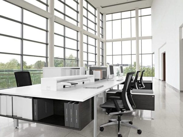 Desking System 2 Person - Bridges - Image 3