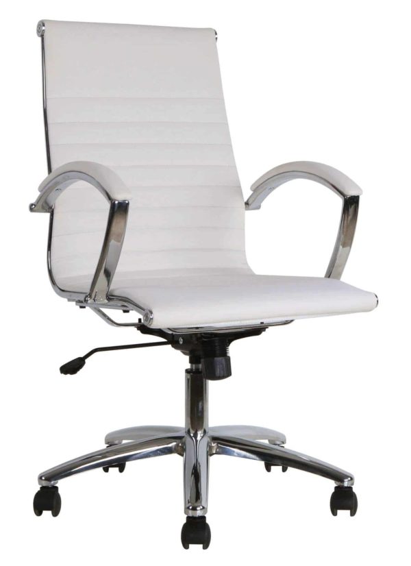HMRP001-HB High Back with Arms - White or Black