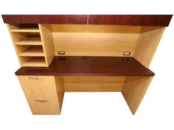 Executive Desk, Credenza & Hutch - Advantage Collection - Image 3