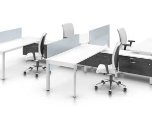 Desking System 4 Person - Bridges