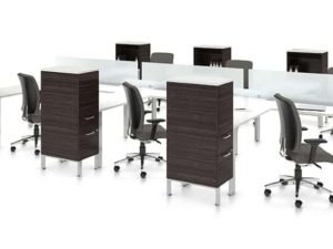Desking System 6 Person - Bridges