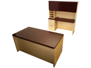 Executive Desk, Credenza & Hutch - Advantage Collection