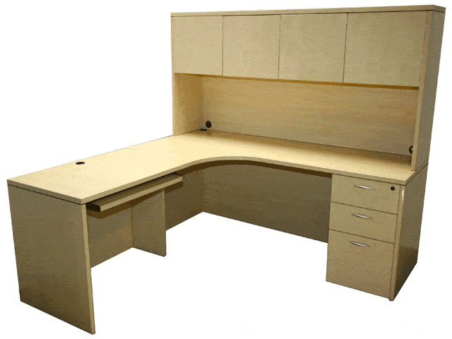 Executive Desk L Shaped Studio Collection Used Office