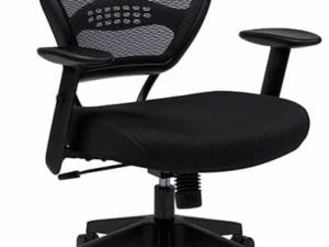 Professional Dark Air Grid® Back Managers Chair with Black Mesh