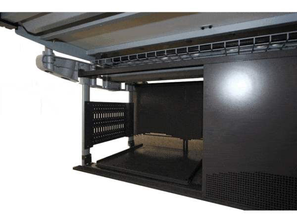 Trading Desk Transitional - Modern Aluminum Framed, Adjustable Height - Image 3
