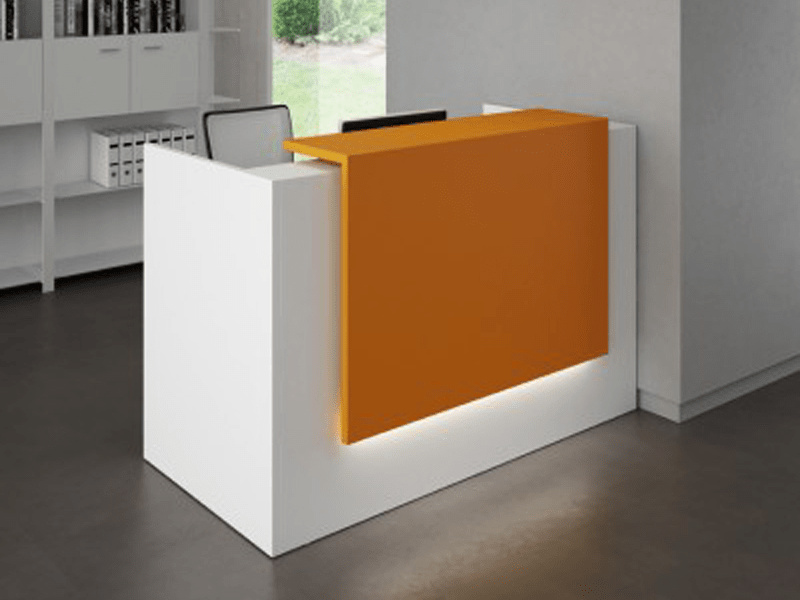 Reception Desk Contemporary Zee A Used Office Furniture Chicago