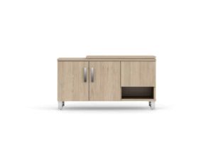 Level sliding-surface pedestals