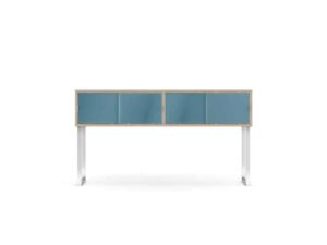 Level desk hutches