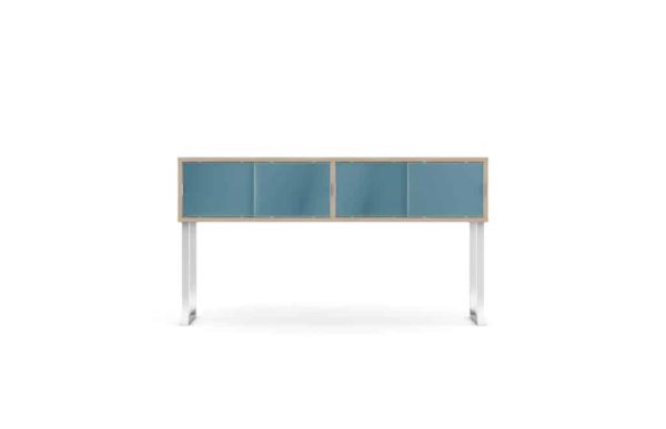 Level desk hutches