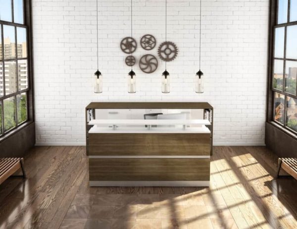 Reception Desk, Modern, 3k