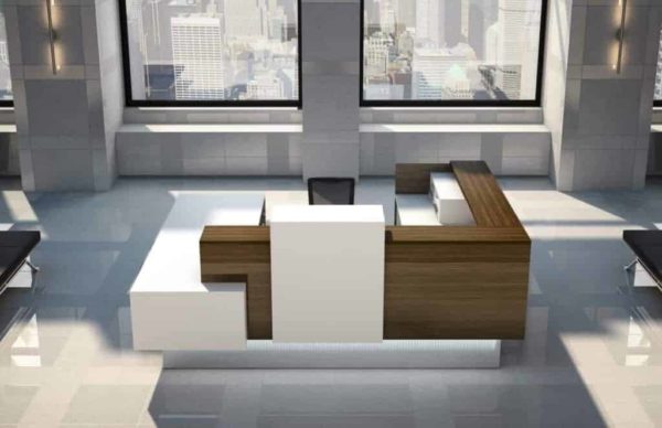 Reception Desk, Modern, Inbox