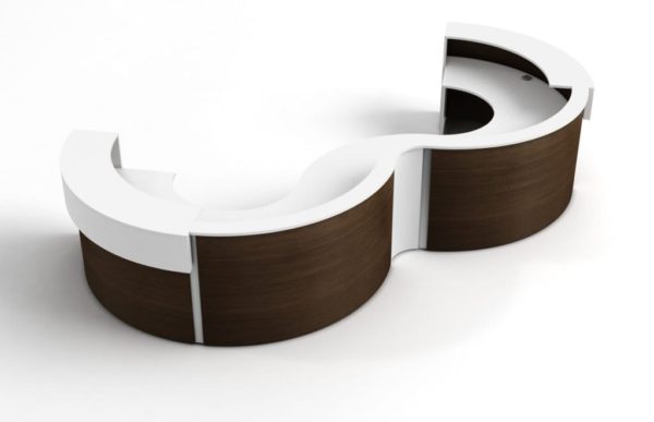 Reception Desk, Modern, Spheric - Image 5