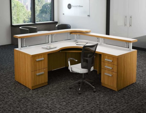 Reception Desk, Modern, Manhattan - Image 2