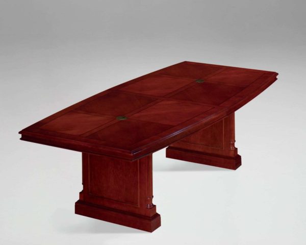 10' BOAT-SHAPED EXPANDABLE CONFERENCE TABLE