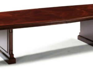 10' BOAT-SHAPED TOP CONFERENCE TABLE