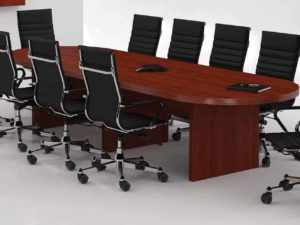 14' RACETRACK EXPANDABLE CONFERENCE TABLE