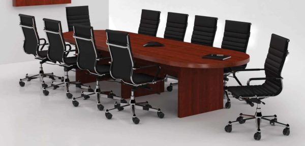 14' RACETRACK EXPANDABLE CONFERENCE TABLE