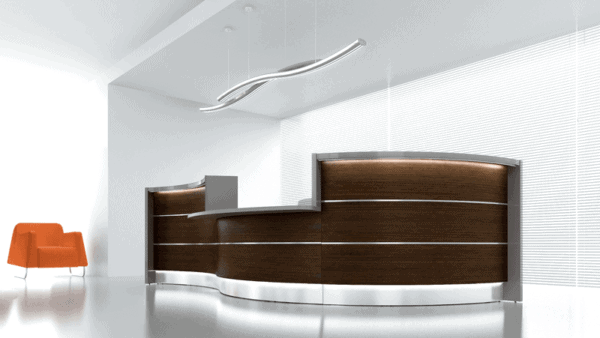 Reception Desk, Modern VAL-1