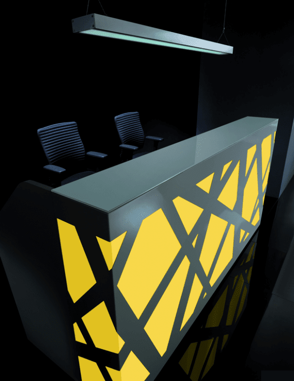 Reception Desk, Modern ZIG-1 - Image 4