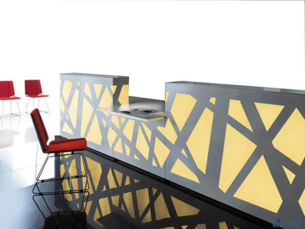 Reception Desk, Modern ZIG-1 - Image 9